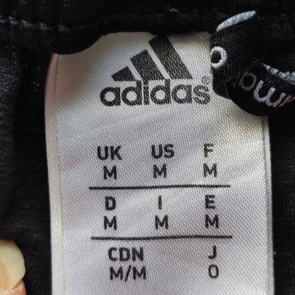 Adidas ClimaLite athletic short youth size M black white lightweight - Picture 6 of 14